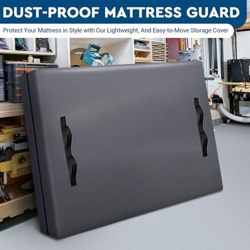 StorageRight Heavy Duty Queen Mattress Bag with Handles and Zipper