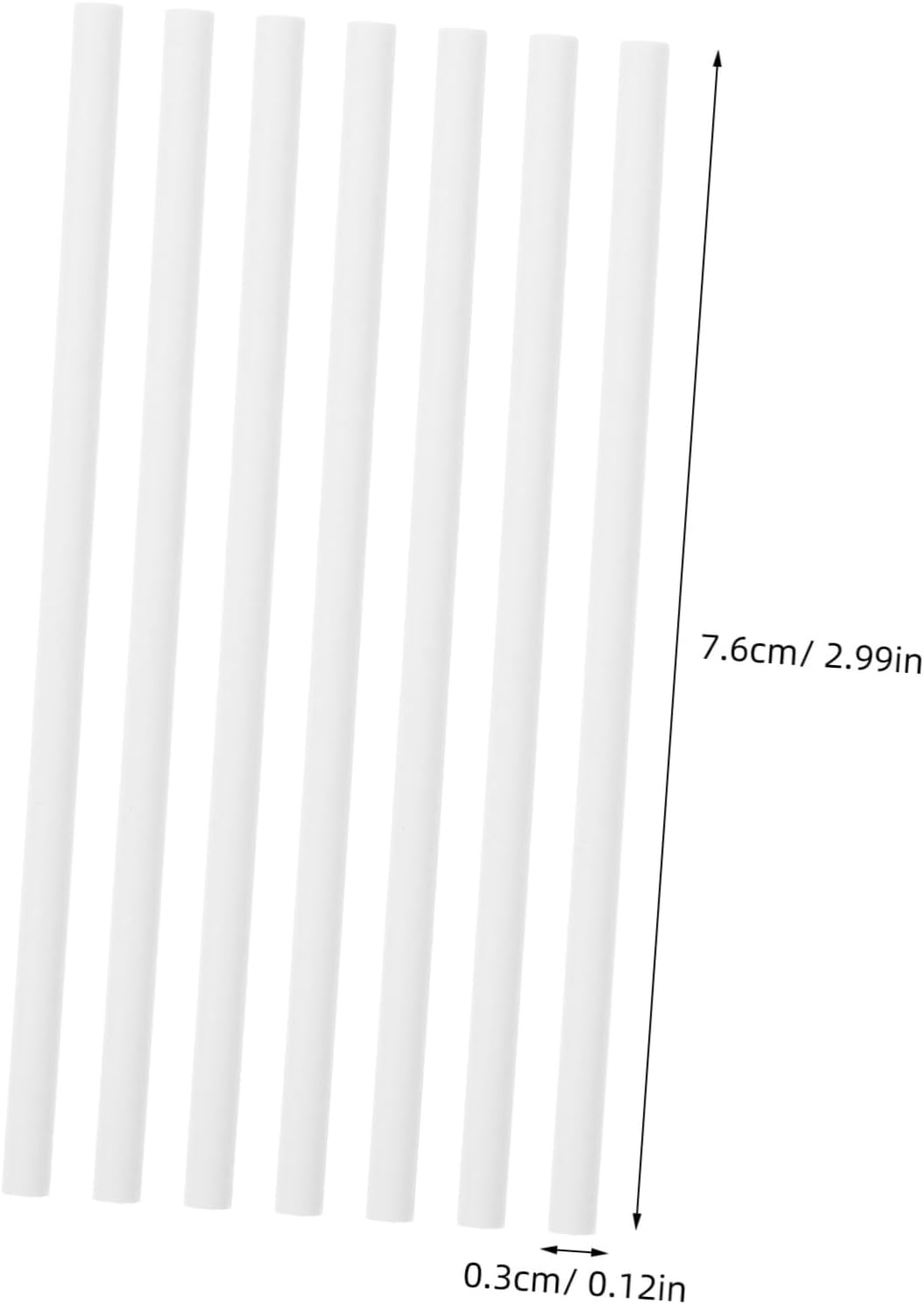 100pcs Candy Paper Sticks for Lollipops and Treats DIY Wrapping