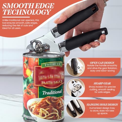 Multi-Function Can and Bottle Opener for Seniors and Arthritis Patients