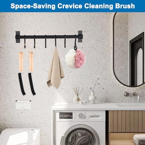 SAYAPE Hard Bristle Crevice Cleaning Brush Set 3PCS