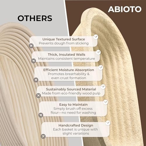 13 Inch Oval Wood Pulp Banneton Proofing Basket - 15LB Capacity