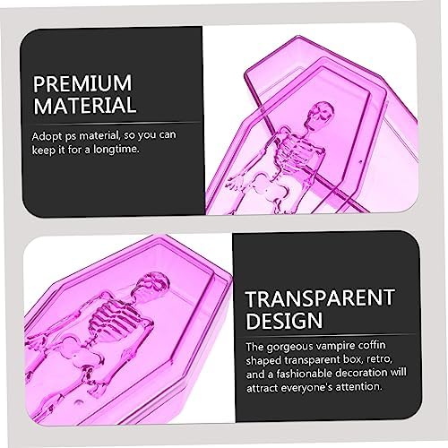 Unomor Halloween Candy Box Coffin Design