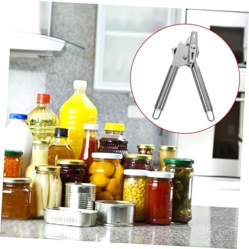 Mikinona Manual Can Opener with Lid Lifter and Bottle Opener