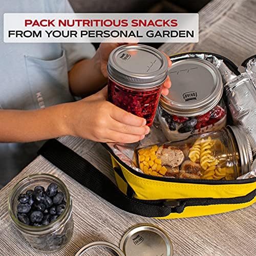 FORJARS Canning Lids and Rings 24Pcs Set