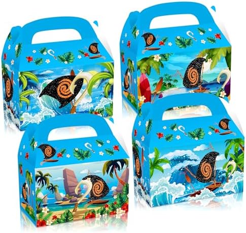 JeVenis Moana Party Favor Candy Box Set