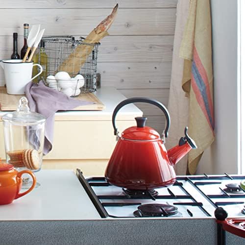 Le Creuset 17 Quart Red Kone Teakettle