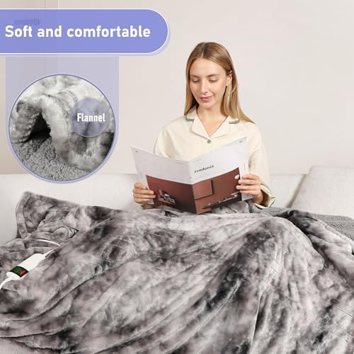 Cushious Electric Heated Blanket Throw 50x60