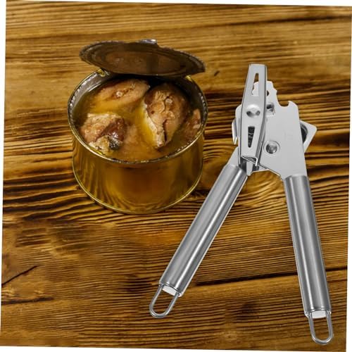 Mikinona Manual Can Opener with Lid Lifter and Bottle Opener