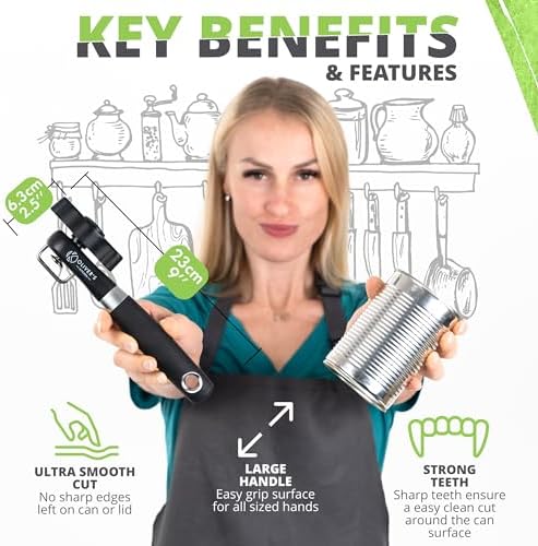 Olivers Kitchen Premium Safety Can Opener 1