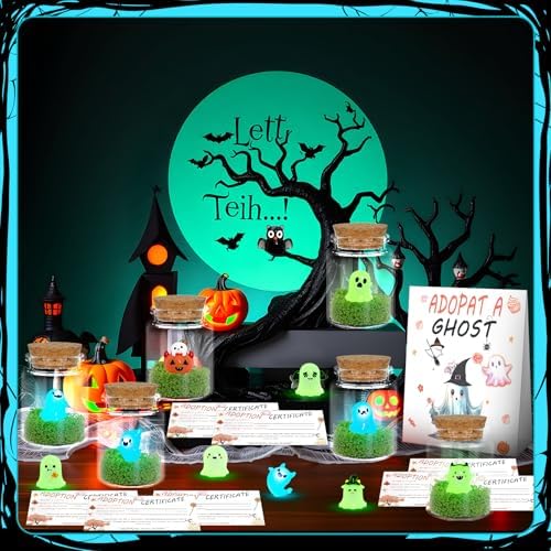 38 Pcs Adopt a Ghost Halloween Party Favors Decor
