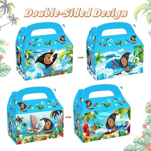 JeVenis Moana Party Favor Candy Box Set