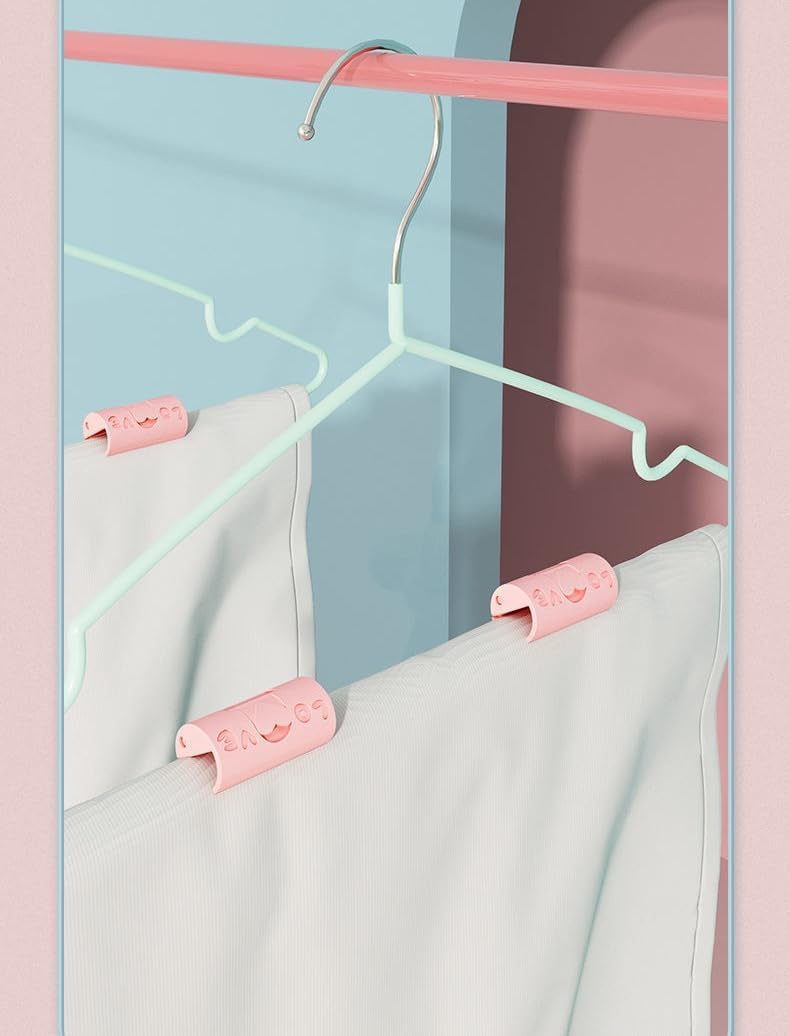 12 PCS Pink Bed Sheet Grippers Duvet Clips