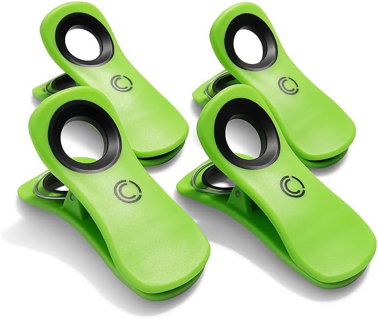 CoreClips Towel Clips for Beach Chairs - Heavy Duty with 25 Clamp