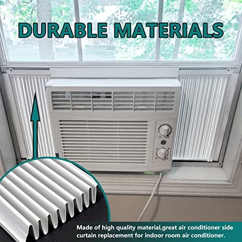 Daisypower Window AC Side Panels Curtain Kit with Frame