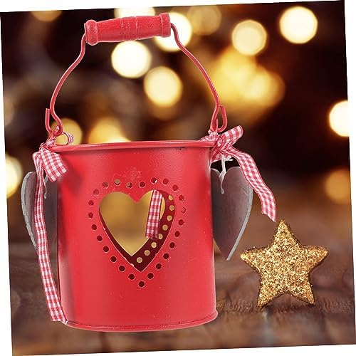 Hollow Heart Candy Bucket for Wedding Parties