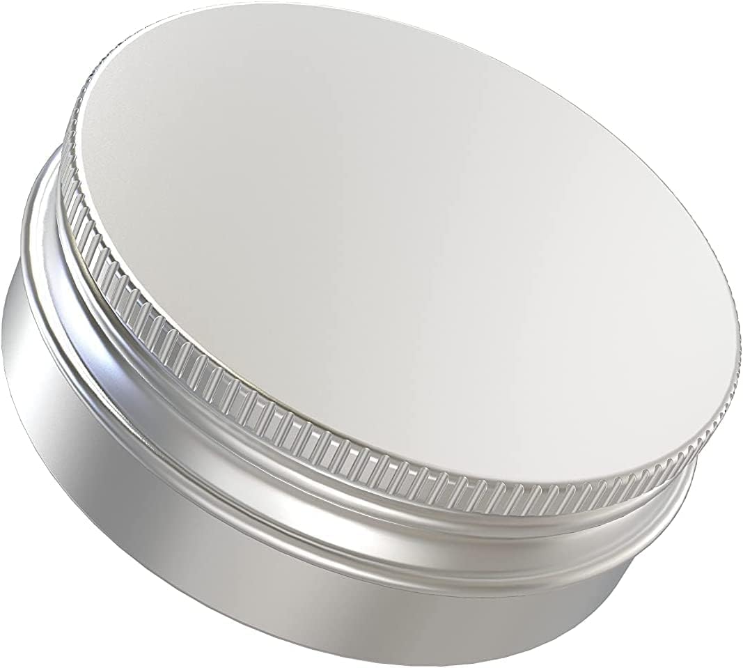 20 Pcs 2 Ounce Aluminum Tin Jars with Screw Lid