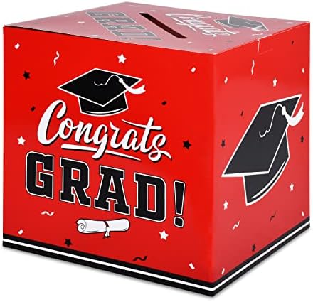 Gatherfun Graduation Card Box 2025 Red