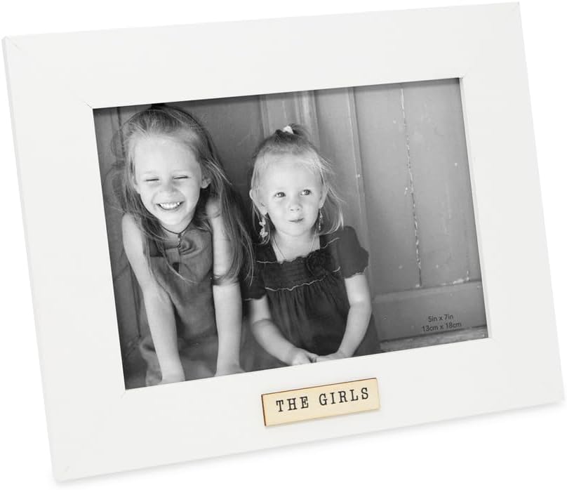 Isaac Jacobs 5x7 Wood Sentiment Frame The Girls