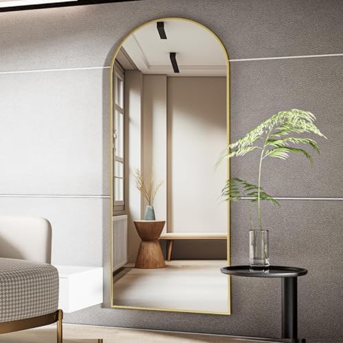 Koonmi 65x24 Arched Gold Full Length Mirror