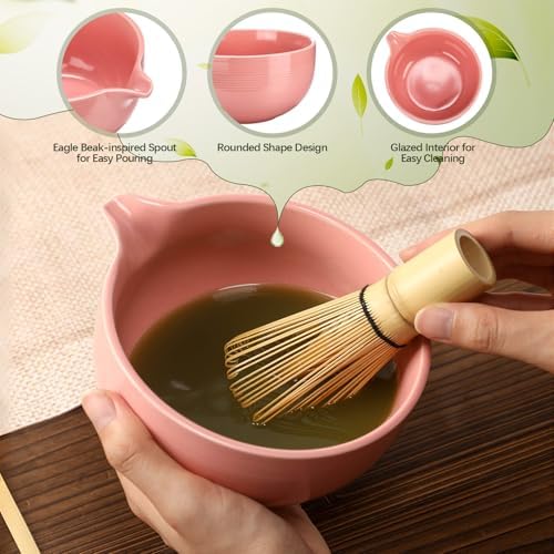 Patelai 2 Set Matcha Bowl and Whisk Holder