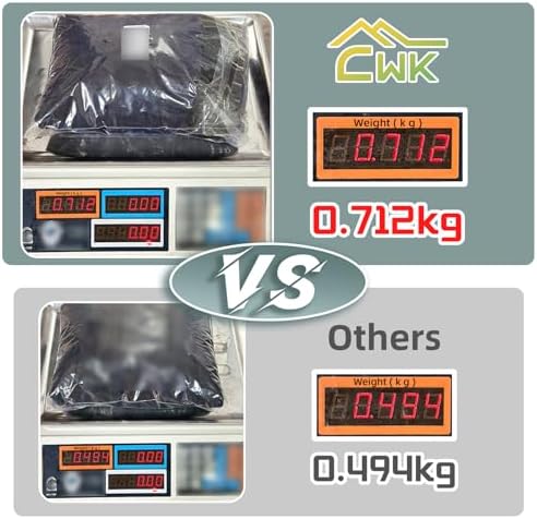 CWK 6FT Waterproof Stretch Spandex Table Cover Black