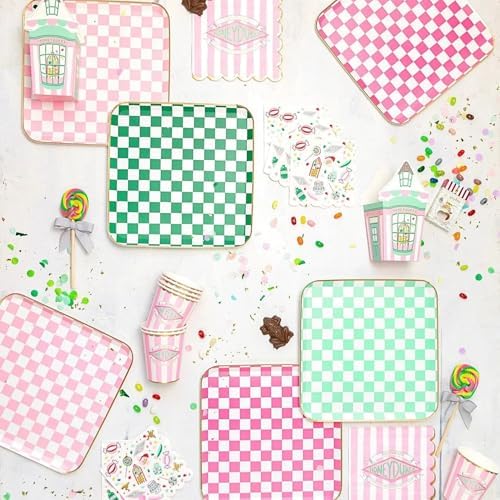 Bonjour Fte Harry Potter Honeydukes Pink Stripe Treat Boxes Pack of 8