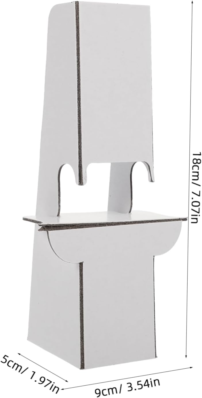 Homoyoyo 12pcs Cardboard Easel Stands for Posters and Pictures