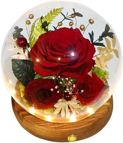 Valley of Rain Forest Dark Red Rose Arrangement