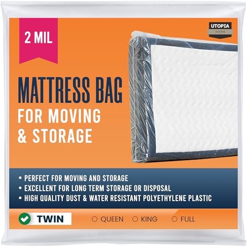 Utopia Home Mattress Bag for Twin Size Mattress Protection