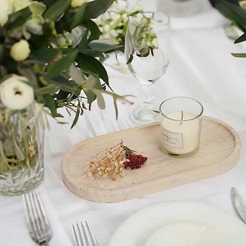 Koville Italian Travertine Vanity Tray 12x6