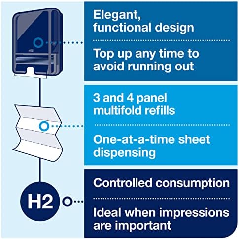 Tork Xpress Multifold Hand Towel Dispenser Black