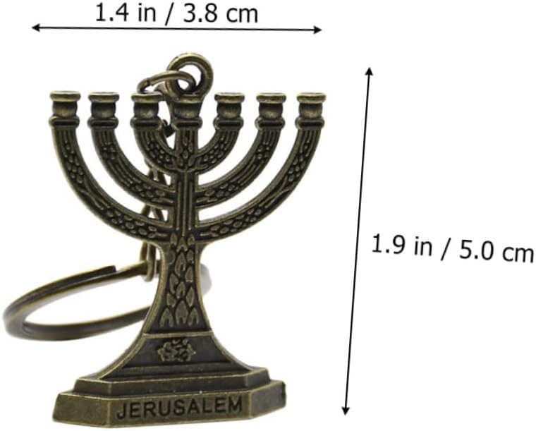 20 Pcs Hanukkah Key Ring Tote Purse Gift Ornaments