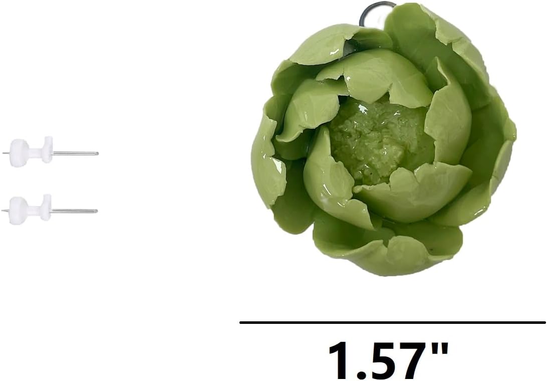 AMERRY Peony Flower Bud Wall Art Sculpture