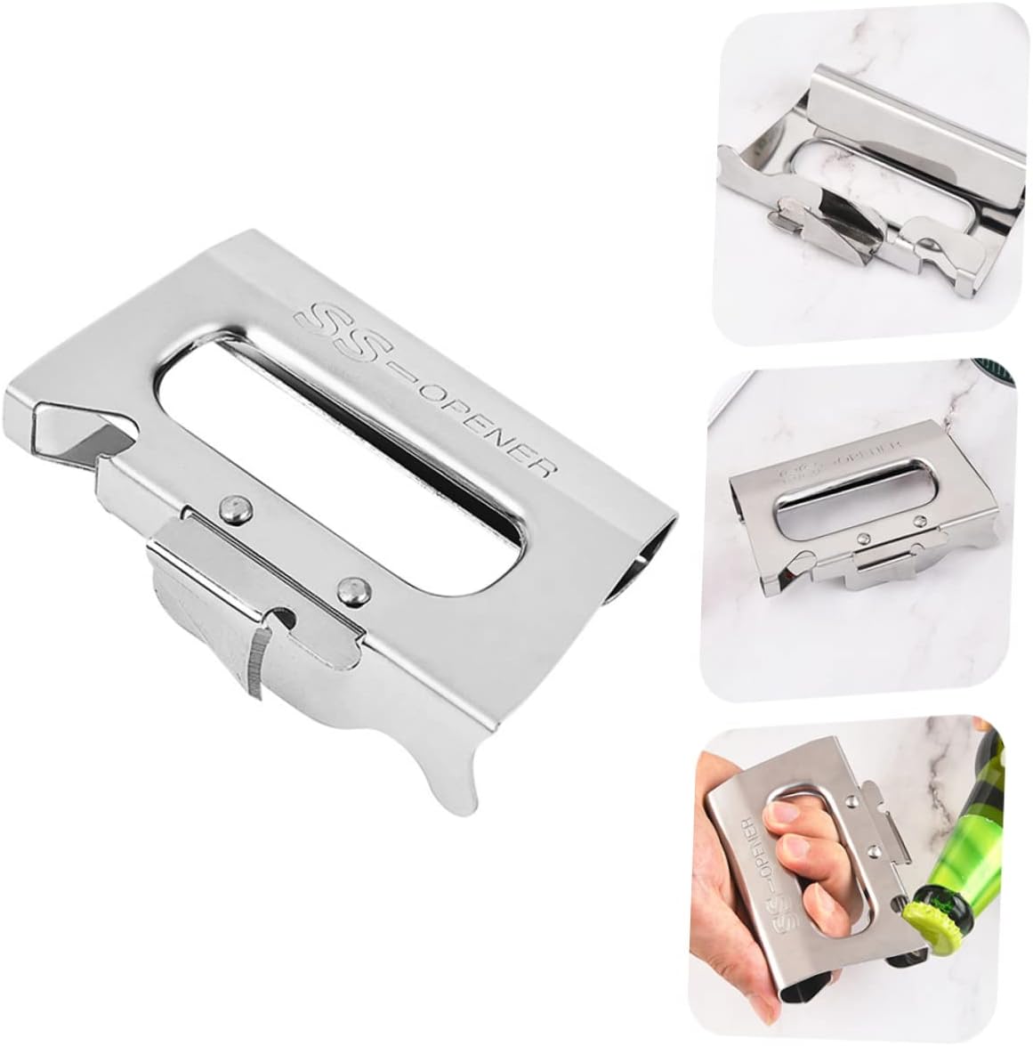 Mikinona Manual Can Opener for Beer and Soda