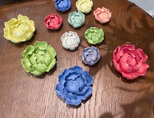 AMERRY Peony Flower Bud Wall Art Sculpture