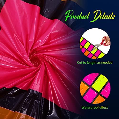 Mixweer Neon Dance Floor 118x39 Inch for Parties