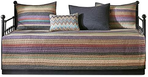 Madison Park Reversible Daybed Cover Set Yosemite Purple Teal