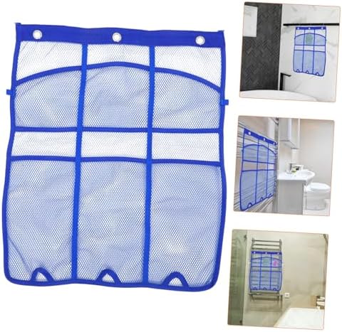 Bath Storage Bag Hanging Mesh Organizer for Shower and Bathroom Supplies