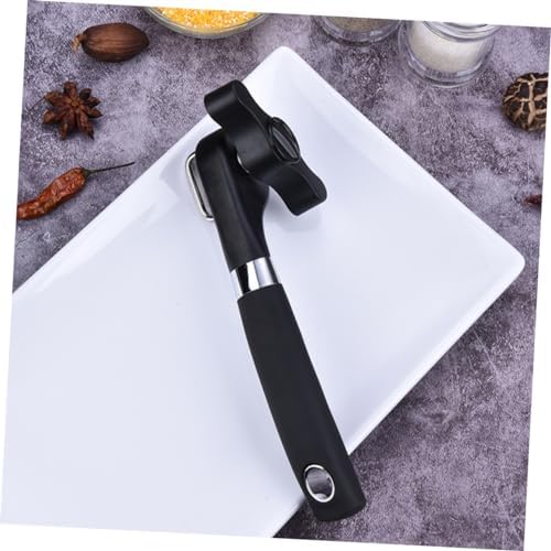 Zerodeko Black Stainless Steel Can Opener Bottle Opener