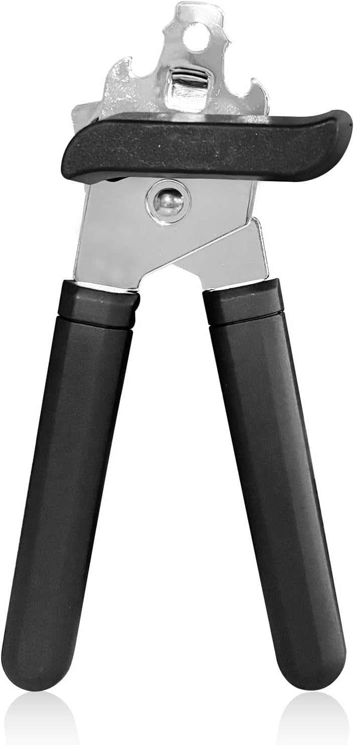 Holinwa Manual Can Opener with Durable Stainless Steel Blade