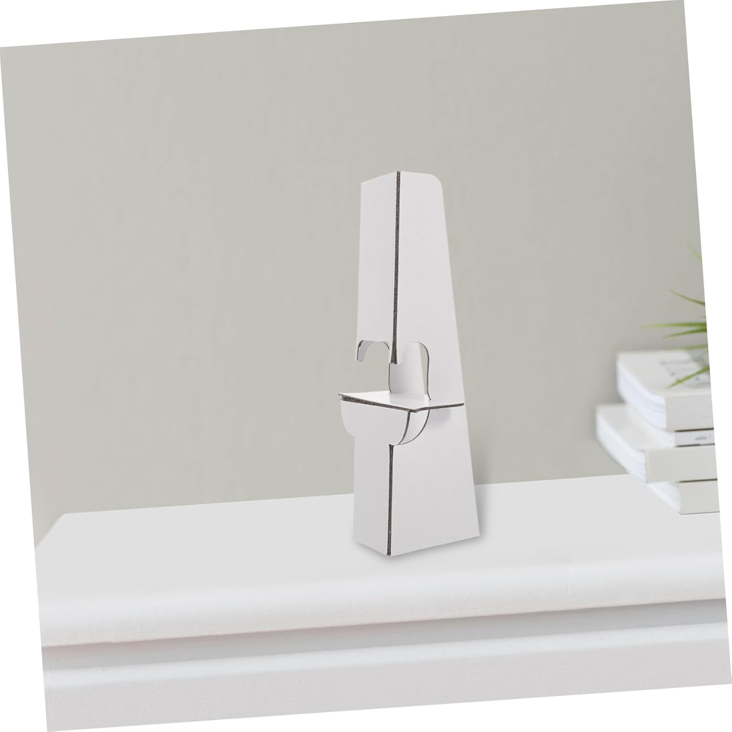 Angoily 12pcs Cardboard Display Easel Stand for Signs and Photos
