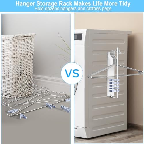 Magnetic Hanger Organizer 2 Pack for Laundry Room