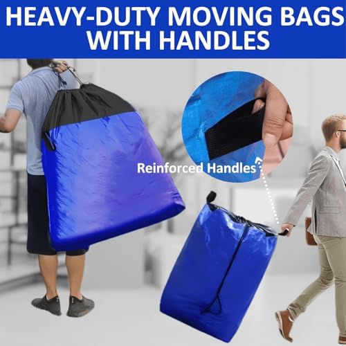 BBJ WRAPS Moving Bags Extra Large 66 Gallon Set of 2