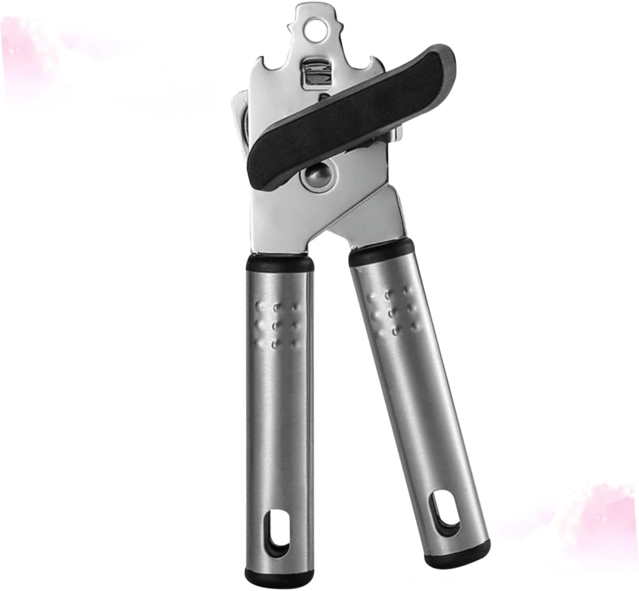 DECHOUS Manual Can Opener with Lid Lifter and Anti-Slip Grips