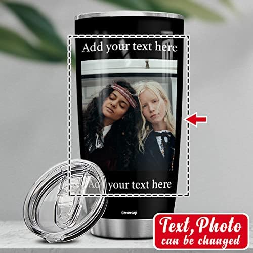 Personalized Photo Tumbler with Custom Design 20oz 30oz for Women Girls