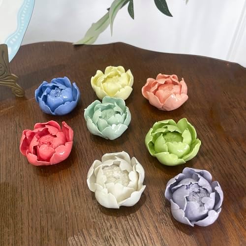 AMERRY Peony Flower Bud Wall Art Sculpture