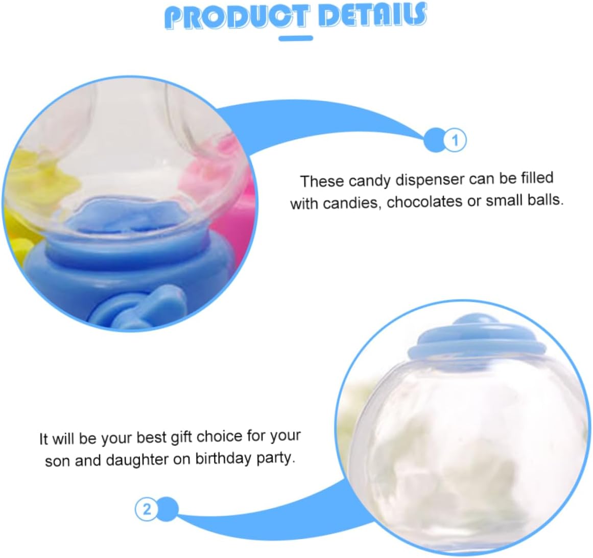 Unomor Portable Gumball Machine Candy Dispenser for Parties and Weddings