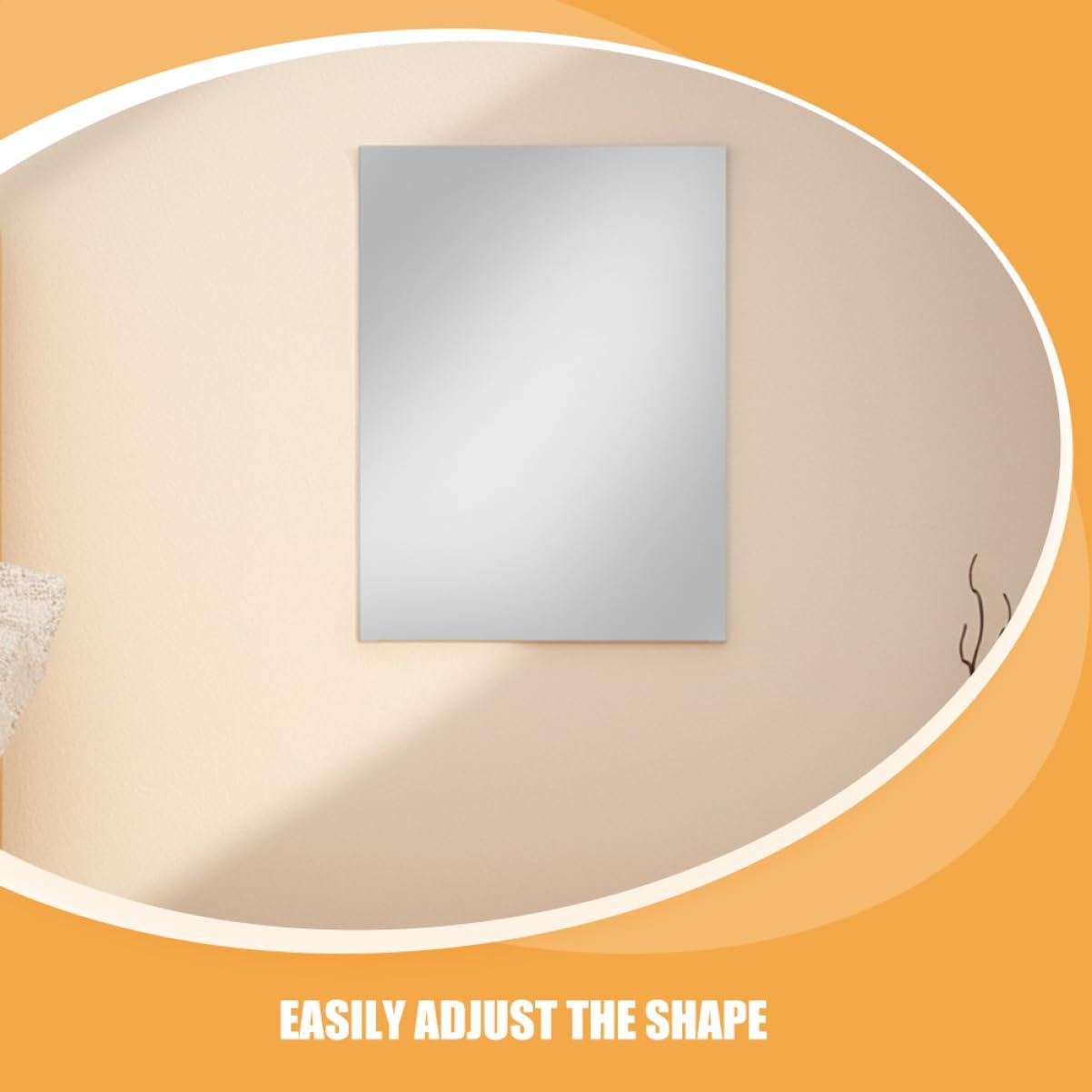 Self Adhesive Mirror Sheets for Walls and Decor