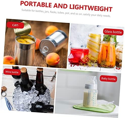 Mikinona Manual Can Opener with Lid Lifter and Bottle Opener