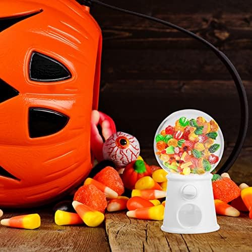 Unomor 12Pcs Mini Gumball Machines Candy Dispenser for Weddings and Parties
